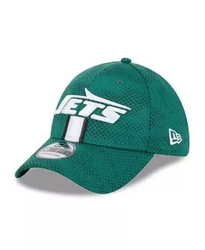 Мужская зеленая кепка New York Jets 2024 Sideline 39THIRTY Flex New Era, зеленый