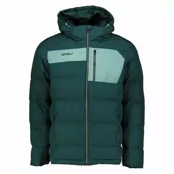 Мужская зеленая куртка с функциональной изоляцией 2Xu, зеленый