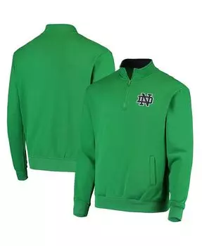 Мужская зеленая куртка с молнией на четверть и логотипом Notre Dame Fighting Irish Tortugas Colosseum, зеленый