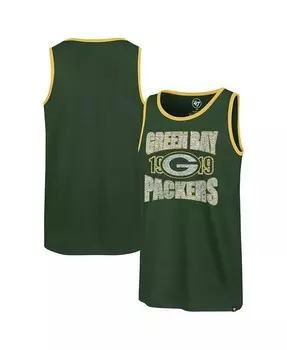 Мужская зеленая майка Green Bay Packers Upload Franklin '47 Brand, зеленый
