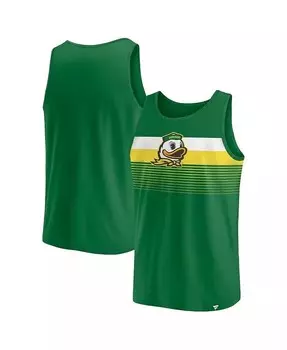 Мужская зеленая майка Oregon Ducks Wild Game Fanatics, зеленый
