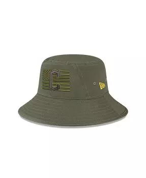 Мужская зеленая панама Cleveland Guardians ко Дню Вооруженных Сил 2023 New Era