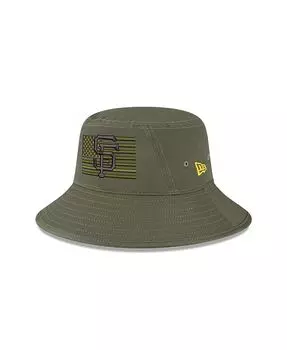 Мужская зеленая панама San Francisco Giants 2023 ко Дню вооруженных сил New Era