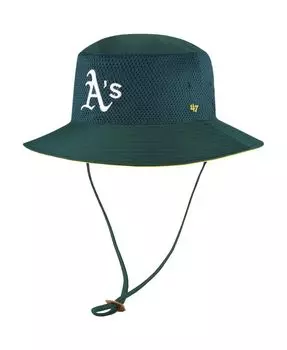 Мужская зеленая панама-ведро Oakland Athletics '47 Brand