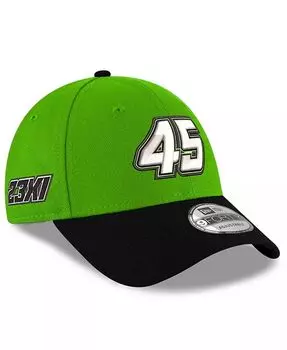 Мужская зеленая регулируемая кепка Kurt Busch Number 9FORTY Snapback New Era, зеленый