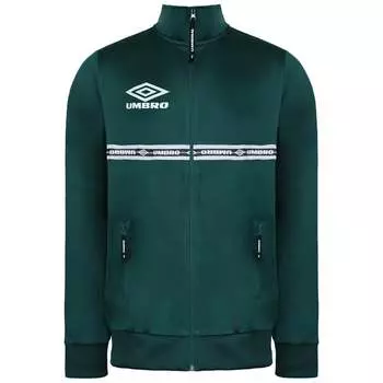 Мужская зеленая спортивная куртка с тесьмой Umbro, зеленый