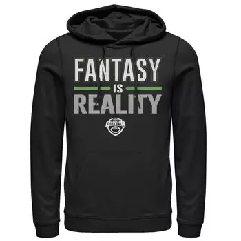 Мужская зеленая толстовка с логотипом ESPN Fantasy Football Fantasy Is Reality Licensed Character