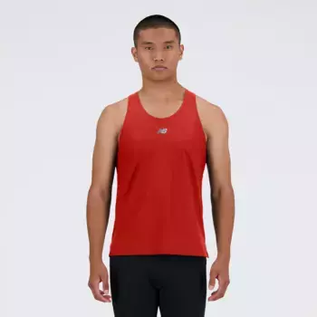 Мужская жаккардовая майка New Balance, красный