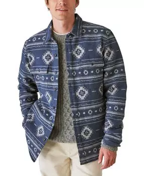 Мужская жаккардовая рубашка с длинным рукавом Lucky Brand, мультиколор