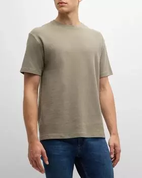 Мужская жаккардовая свободная футболка FRAME, цвет Dry Sage