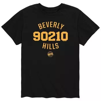Мужская желтая футболка 90210 Licensed Character, черный