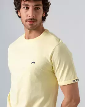 Мужская желтая футболка с коротким рукавом Skydiver, желтый