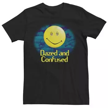 Мужская желтая футболка с логотипом Dazed & Confused Smiley Haze Licensed Character