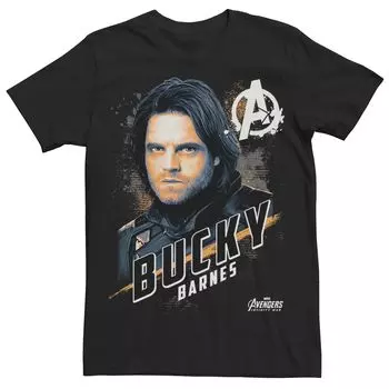 Мужская зимняя футболка Bucky Solo «Мстители: Бесконечная война» Licensed Character