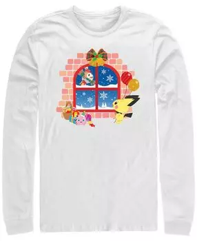 Мужская зимняя футболка с длинным рукавом window Fifth Sun, белый