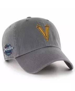 Мужская зимняя классическая регулируемая шапка Vegas Golden Knights Charcoal 2024 NHL '47 Brand, серый