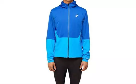 Мужская зимняя куртка Accelerate в цвете Electric Blue Asics