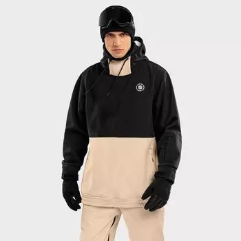 Мужская зимняя спортивная сноубордическая куртка W1 Llaima SIROKO черная