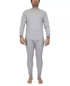 Мужская зимняя термоодежда (верх и низ), комплект из 2 предметов Galaxy By Harvic, серый