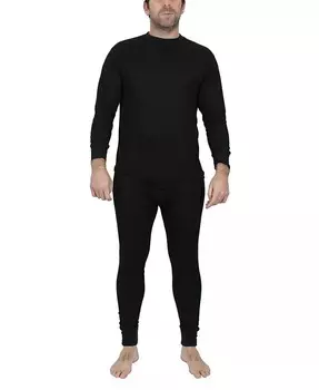 Мужская зимняя термоодежда (верх и низ), комплект из 2 предметов Galaxy By Harvic, черный