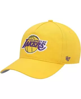 Мужская золотистая кепка Los Angeles Lakers Hitch Snapback '47 Brand