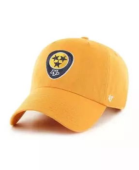 Мужская золотистая регулируемая шапка Nashville Predators Alternate Clean Up '47 Brand, золотой