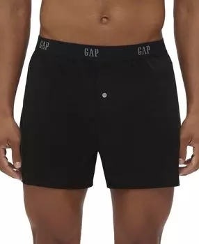 Мужские 3-комп. Боксеры узкого кроя из хлопковой ткани GAP