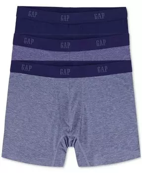 Мужские 3-комп. Contour Pouch 5-дюймовые трусы-боксеры GAP, синий