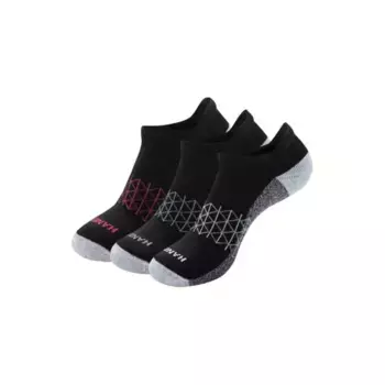 Мужские 3 пары ультракомфортных носков-невидимок с защитой пятки Hanes, мультиколор