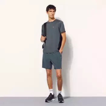 Мужские 5-дюймовые шорты для бега Boomerang, темно-зеленый