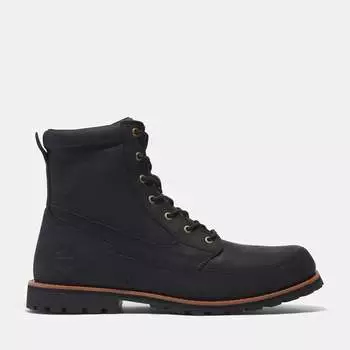 Мужские 6-дюймовые ботинки Attleboro Timberland, цвет Black Full-Grain