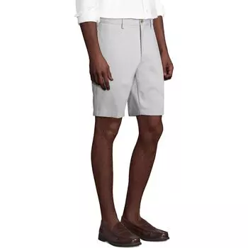 Мужские 9-дюймовые шорты чинос классического кроя Lands End без утюга Lands' End