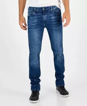 Мужские эко-узкие джинсы прямого кроя GUESS