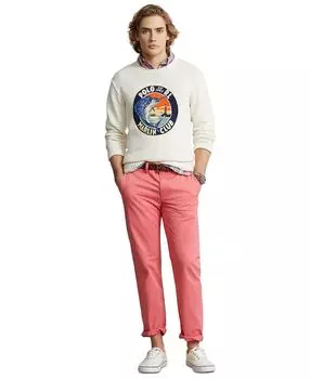 Мужские эластичные брюки чинос прямого кроя Polo Ralph Lauren