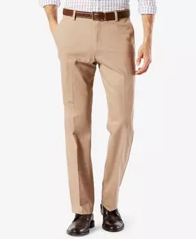 Мужские эластичные брюки цвета хаки easy straight fit Dockers