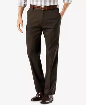 Мужские эластичные брюки цвета хаки easy straight fit Dockers, мульти