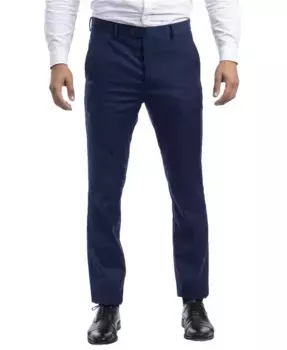 Мужские эластичные брюки Performance Stretch Dress Pants Sean Alexander, синий