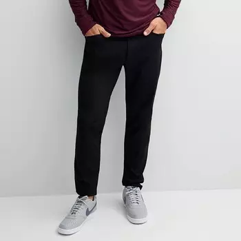 Мужские эластичные брюки премиум-класса с 5 карманами FLX, черный