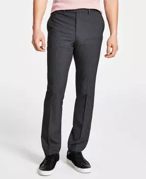 Мужские эластичные брюки современного кроя DKNY, серый