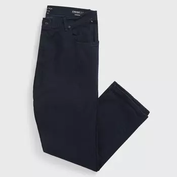 Мужские эластичные джинсы прямого кроя Nautica больших и высоких размеров, цвет Pure Dark Pacific Wash