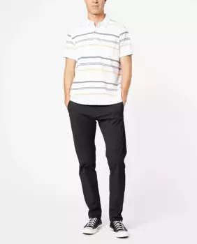 Мужские эластичные китайские брюки Dockers, черный