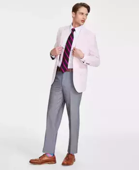 Мужские эластичные классические брюки Modern-Fit для активного образа жизни Nautica, серый