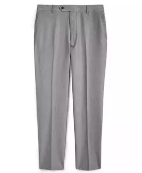 Мужские эластичные классические брюки современного кроя больших и высоких размеров Nautica, серый