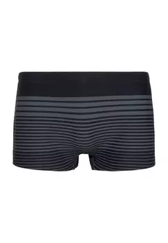 Мужские эластичные плавки в полоску Sanders s.Oliver, цвет Black Grey