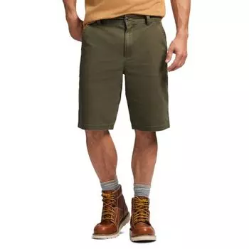 Мужские эластичные плотничьи шорты из хлопка Caterpillar, цвет dusty olive