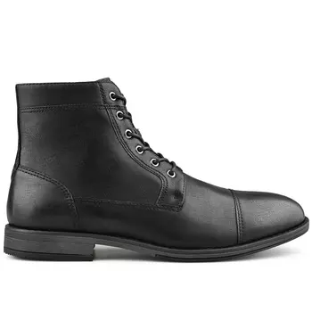 Мужские элегантные ботинки черные Tendenz