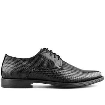 Мужские элегантные туфли черные Tendenz