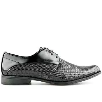 Мужские элегантные туфли черные Tendenz