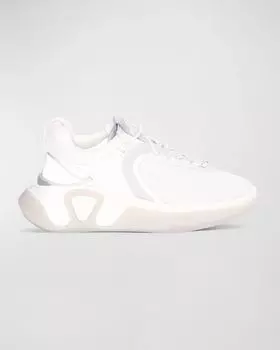 Мужские асимметричные массивные кроссовки B Runner Balmain, цвет White/Grey
