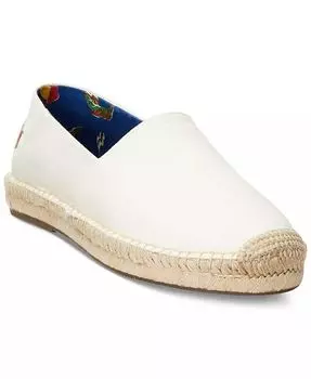 Мужские эспадрильи Cevio Washed Canvas Polo Ralph Lauren, коричневый/бежевый
